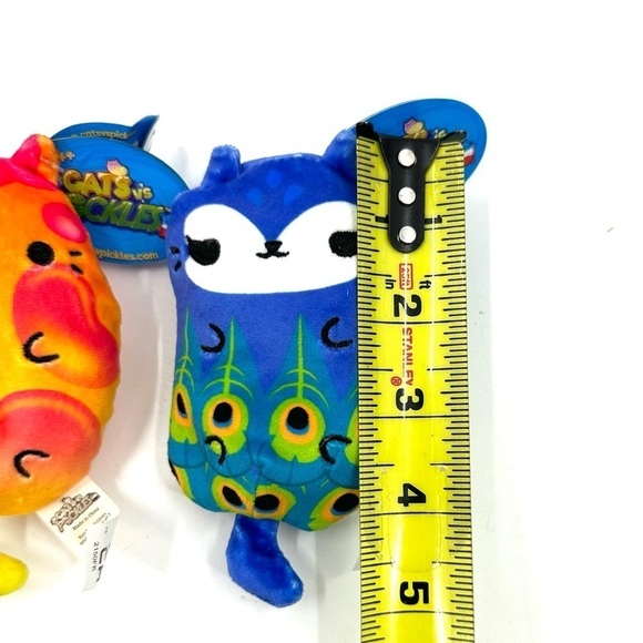Cats Vs Pickles Mesmer 302 Pea 289 Bean Plush Toys New With Tags Attached 2Pc - Picture 7 of 8
